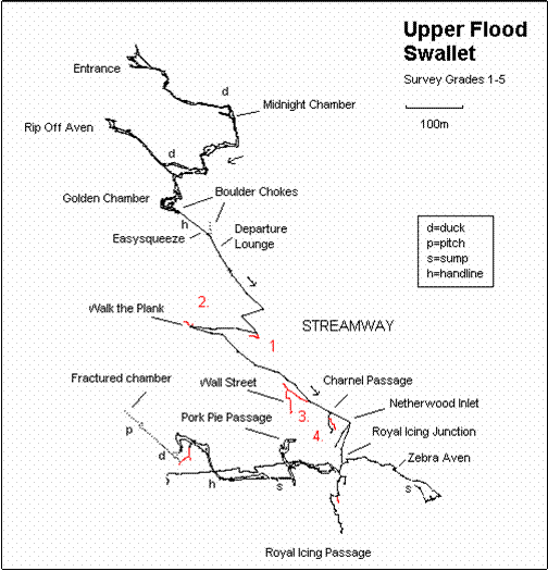 Upper Flood Swallet Survey